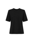 THE SHOULDER PAD T-SHIRT (Black) - BASE®