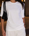 THE SHOULDER PAD T-SHIRT (Off-white) - BASE®