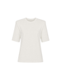 THE SHOULDER PAD T-SHIRT (Off-white) - BASE®